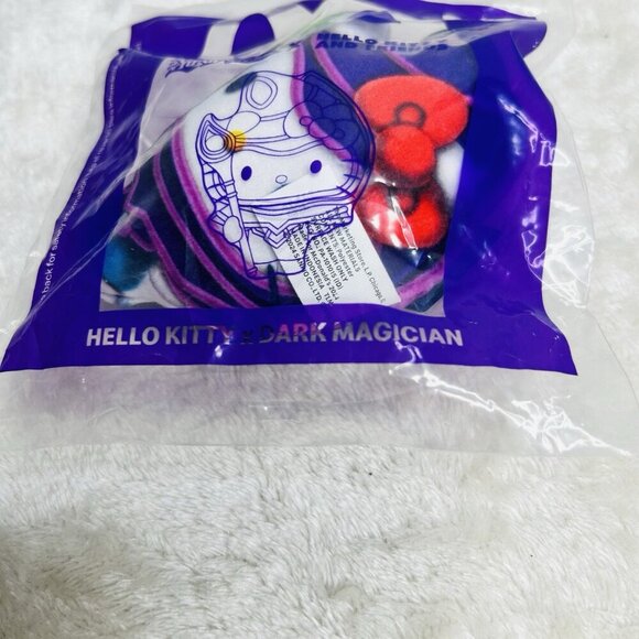 McDonalds Happy Meal Toy Hello Kitty Yu-gi-oh Plush Dark Magician NEW - Picture 2 of 5